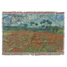 Poppy Field por Vincent Van Gogh