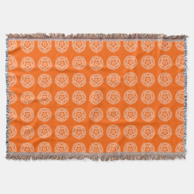 Cobertor Poppy Mandala (Frente)