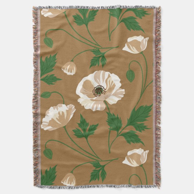 Cobertor Poppy Meadow (Frente Vertical)