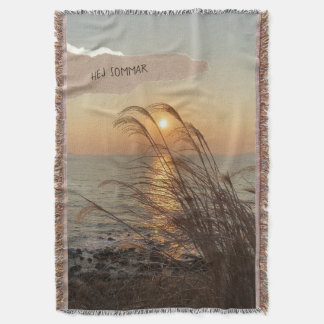Cobertor Pôr do sol junto à água, Arte Realista
