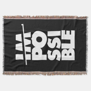 Cobertor Possível Palavras Impossíveis, motivacionais