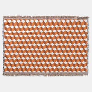 Cobertor Praça Laranja: Fundo de Vintage Abstrato