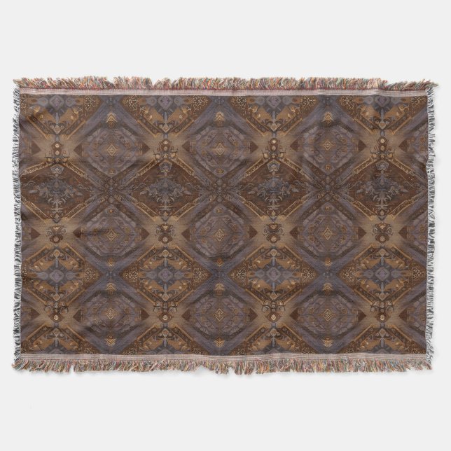 Cobertor Presente Elegante Boho para o Dia das Mães para De (Frente)