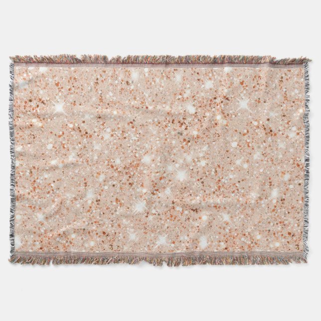 Cobertor Pretty Peach Glitter (Frente)