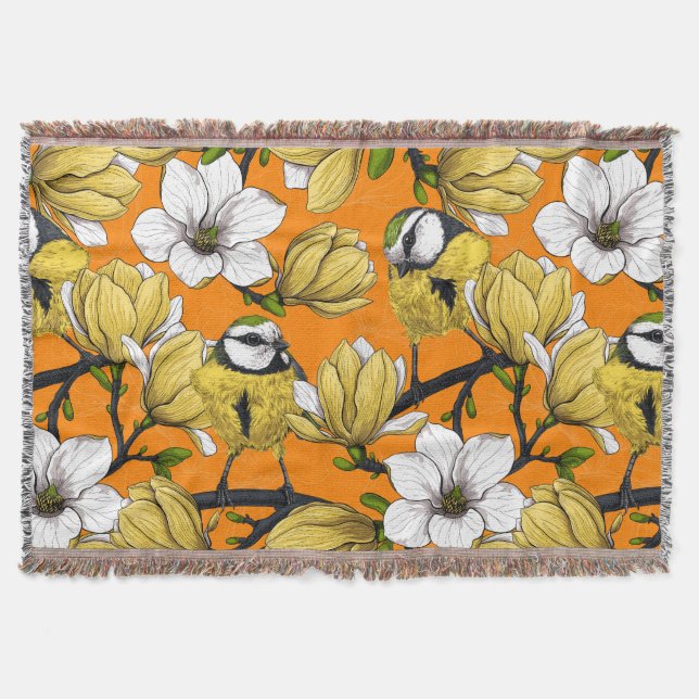 Cobertor Primavera em amarelo (Frente)