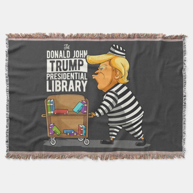 Cobertor Prison Trump Presidential Library (Frente)