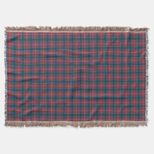 Cobertor Província do teste padrão do Tartan de Canadá d