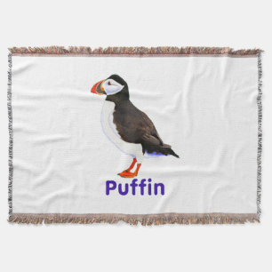 Cobertor Puffin Atlântico