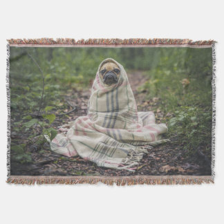 Cobertor Pug In A Blanket