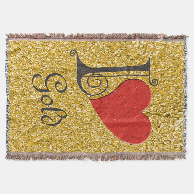 Cobertor PURE DOURADO Patterno + suas ideias (Frente)
