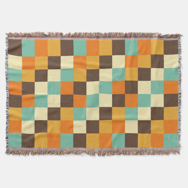 Cobertor Quadrados coloridos 05 (Frente)