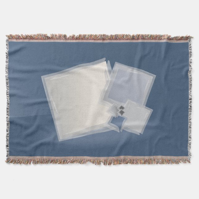 Cobertor Quadrados Fibonacci Rolling (Frente)