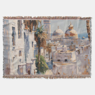 Cobertor quadro impressionista de Tuni