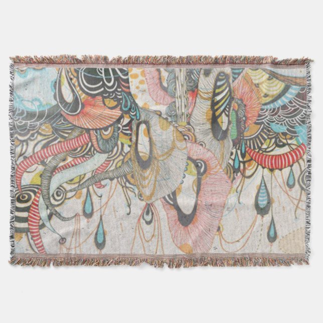 Cobertor Rabiscar a Língua da Luz (Frente)