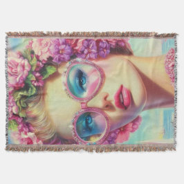 Cobertor Rainha Tropical Glamor