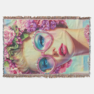 Cobertor Rainha Tropical Glamor
