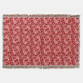 Cobertor Red Paisley