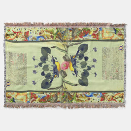 Cobertor Reflexões Iluminadas Verde-Casa