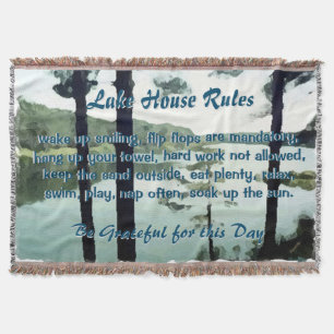 Cobertor Regras do Lake House
