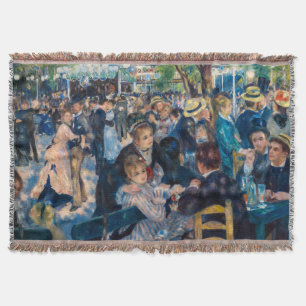Cobertor Renoir - Dança no Le Moulin de la Galette