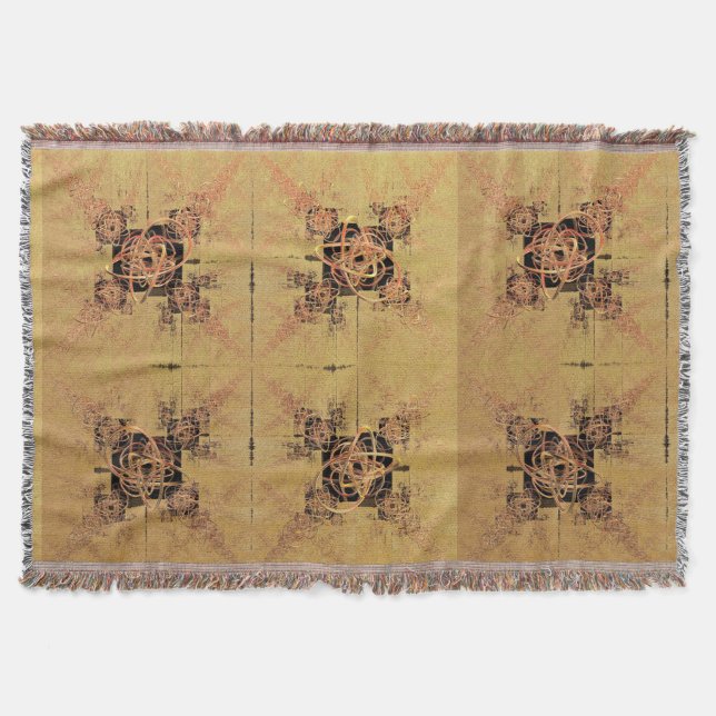 Cobertor Retângulo de ouro (Frente)