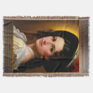 Cobertor Retrato de Andrea Heshenburg por Xzendor7
