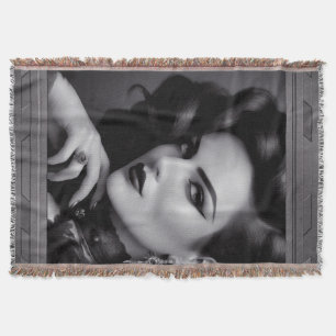 Cobertor Retrato de Spy Kalina Shepard por Xzendor7