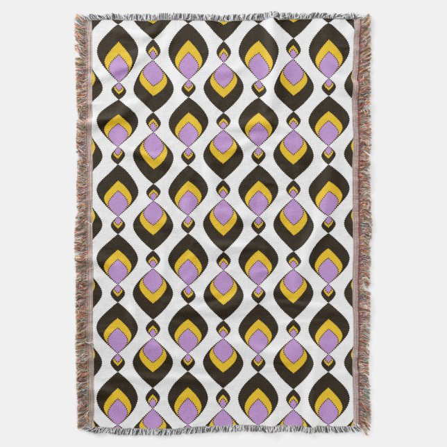 Cobertor Retroativo, ornamento retrô (Frente Vertical)