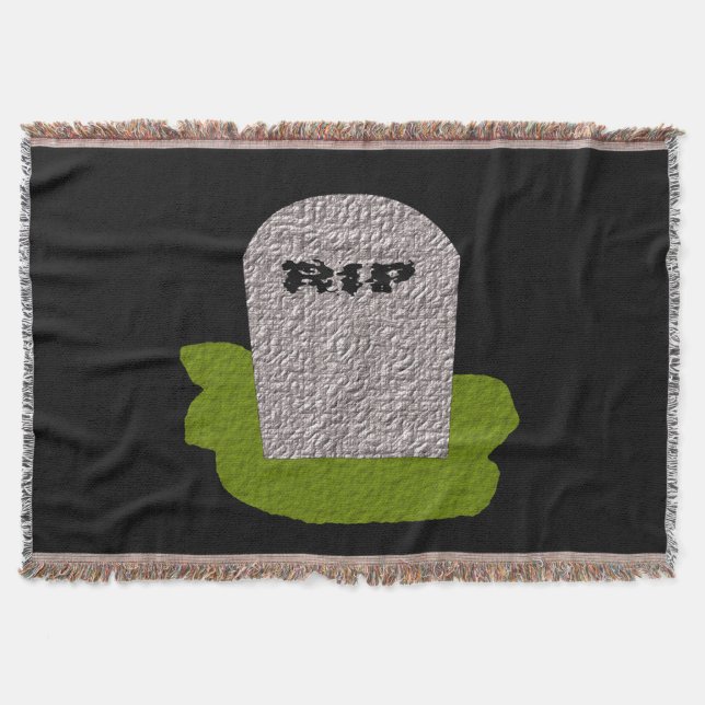 Cobertor RIP Tombstone Thing Blanket (Frente)