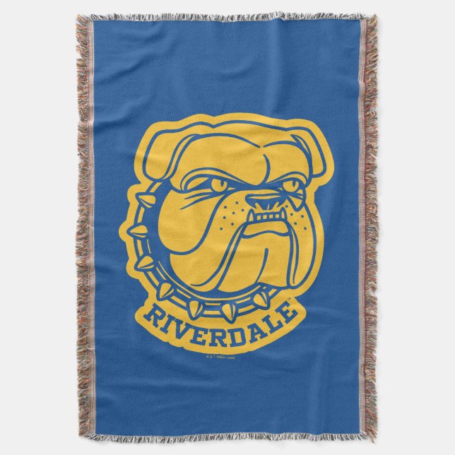 Cobertor Riverdale Bulldog Head (Frente Vertical)