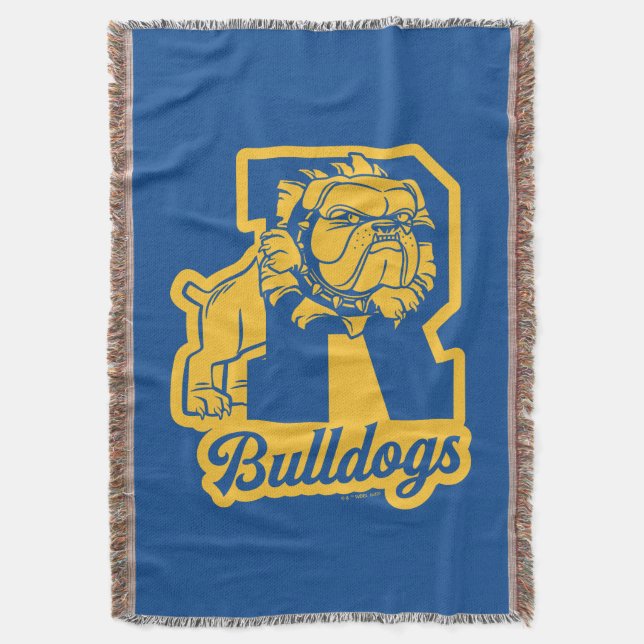 Cobertor Riverdale Bulldog Letterman (Frente Vertical)