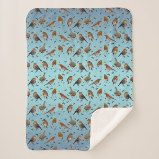 Cobertor Robin Party Sherpa (Mistura Azul Céu)