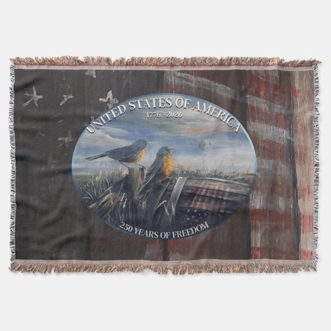 Cobertor Robin USA (Frente)