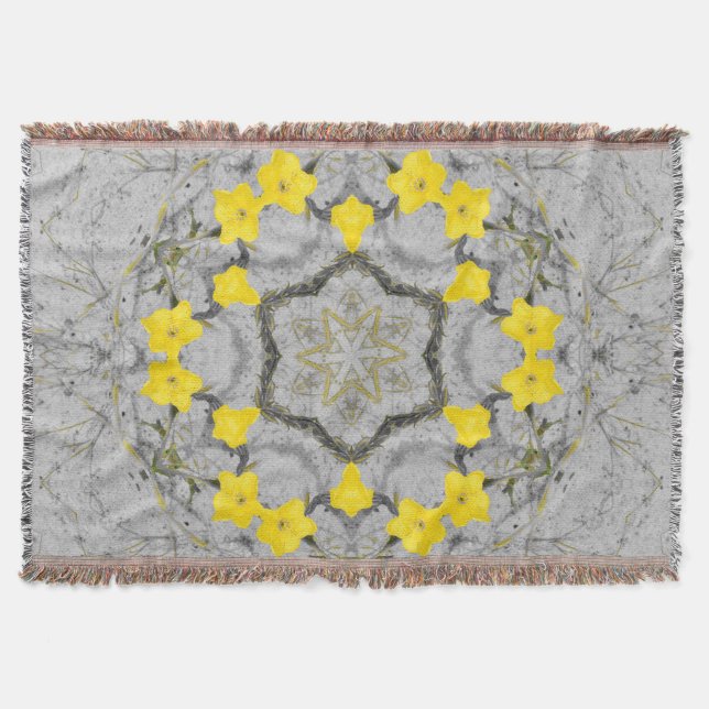 Cobertor Roda de Harmonia Jonquil  (Frente)