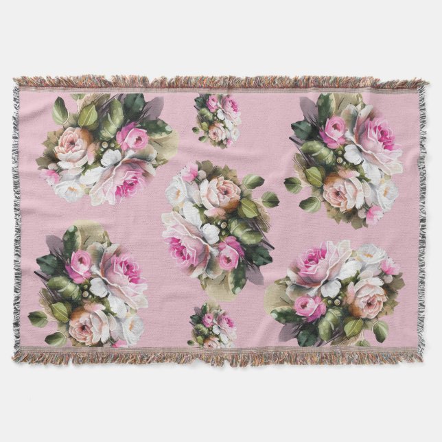 Cobertor Rosa Pink Vintage (Frente)