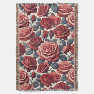 Cobertor Roses are Red