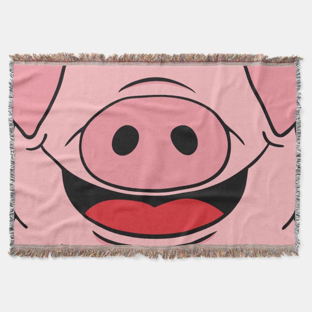 Cobertor Rosto de Suínos (Frente)