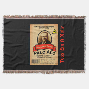 Cobertor Rótulo da Cerveja Pale Ale do Sr. Molotov