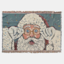 Cobertor Santa Claus Surprised