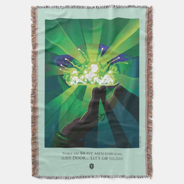 Cobertor São Homens Corajosos Batendo Na Nossa Porta (Frente Vertical)