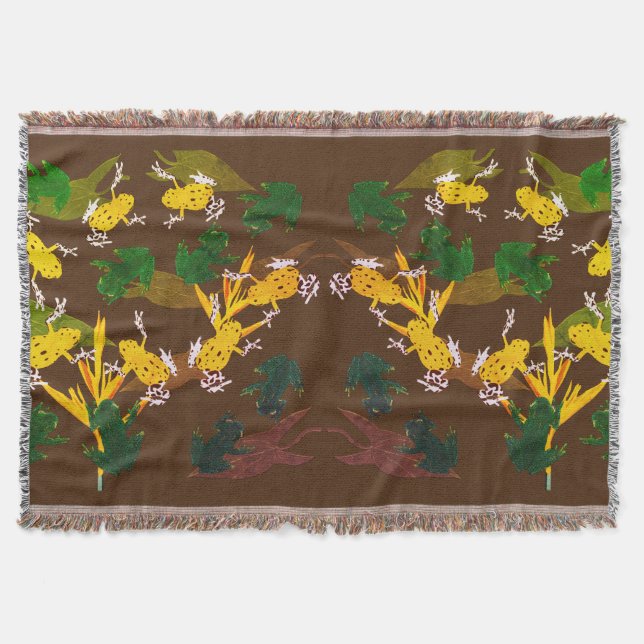 Cobertor Sapos da floresta tropical (Frente)