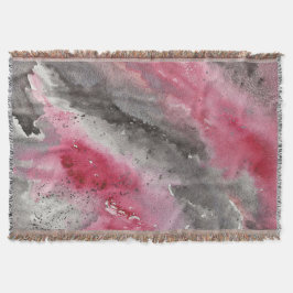 Cobertor Scarlet Ashes Watercolor