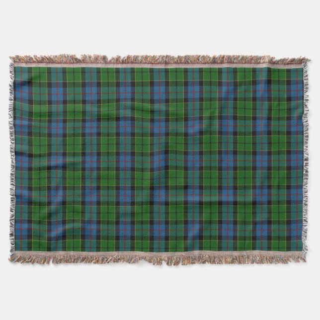 Cobertor Scottish Clan Forsyth Forsythe Tartan (Frente)