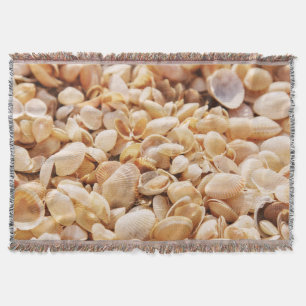 Cobertor Sea Beach Shell: Fundo Texturizado de Verão