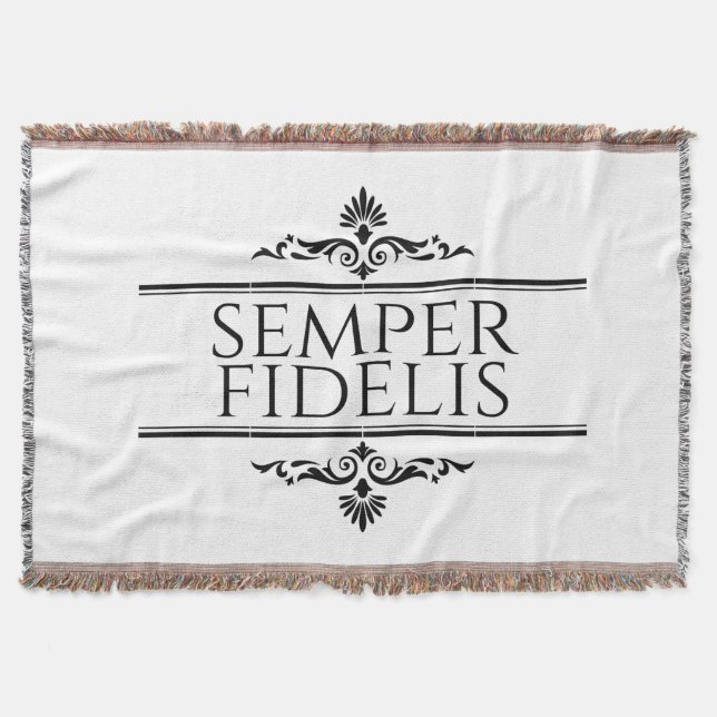 Cobertor Semper Fidelis (Frente)