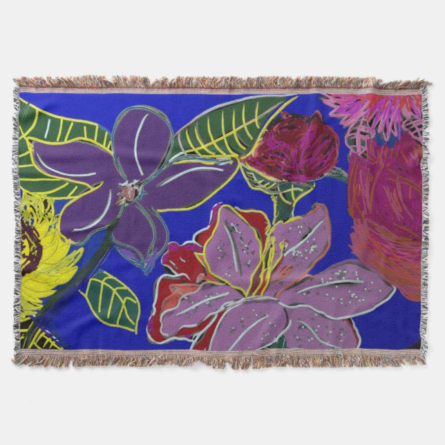 Cobertor Sessões Florais (Frente)