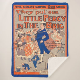 Cobertor Sherpa 1919 Colocaram o nosso pequeno Porquinho na plataf