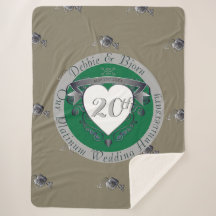 20 Emerald Green e Cinza Heart Emblem