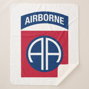 Cobertor Sherpa 82.a Divisão Aérea de Veterano Militar