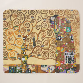Cobertor Sherpa A Árvore da Vida | Gustav Klimt |